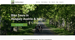 Desktop Screenshot of cycling-tours-in-hungary.com